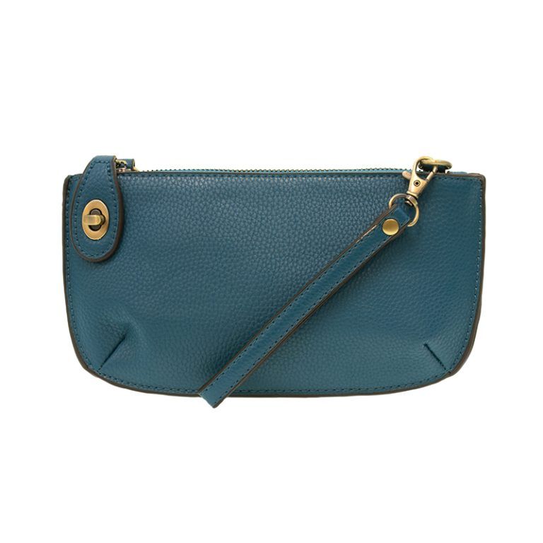 MINI CROSSBODY WRISTLET CLUTCH (PEACOCK)