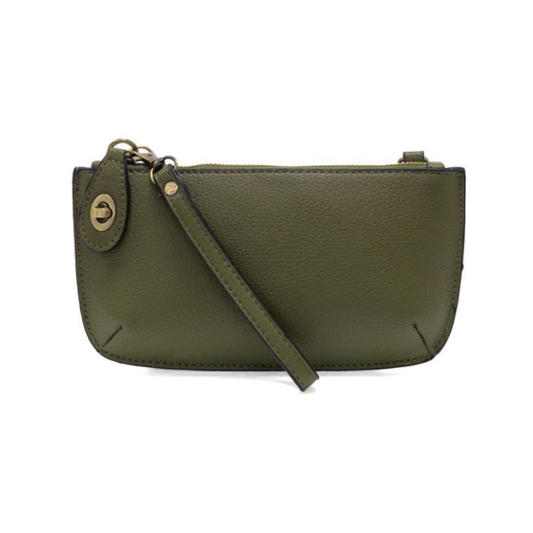 MINI CROSSBODY WRISTLET CLUTCH (OLIVE GROVE)