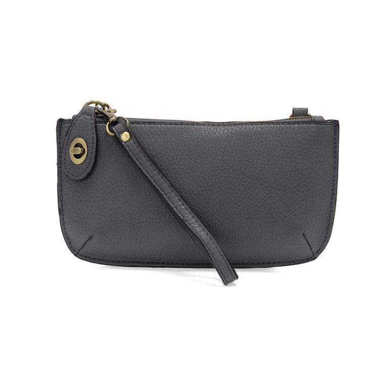 MINI CROSSBODY WRISTLET CLUTCH (SHADOW GREY)
