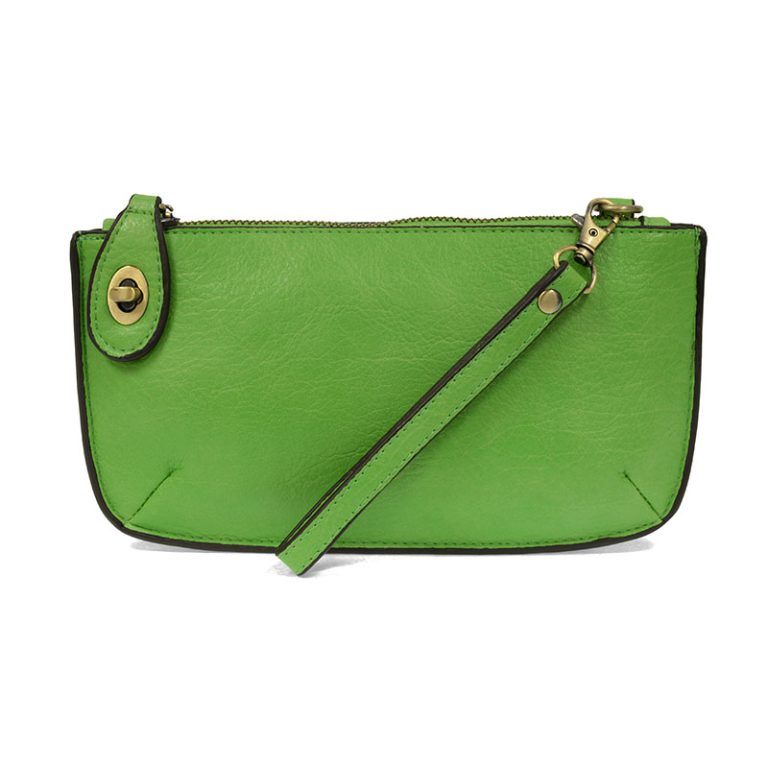 MINI CROSSBODY WRISTLET CLUTCH (KEY LIME)