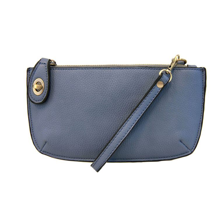 MINI CLUTCH CROSSBODY WRISTLET (PERIWINKLE)