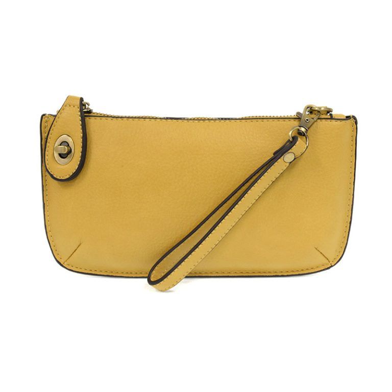 MINI CLUTCH CROSSBODY WRISTLET (BUTTER)