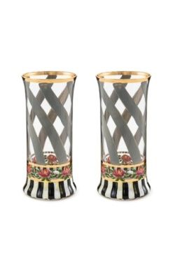 S/2  MAYPOLE STERLING HIGHBALL GLASS