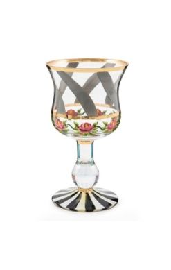 MAYPOLE WINE GLASS STERLING/ DISC