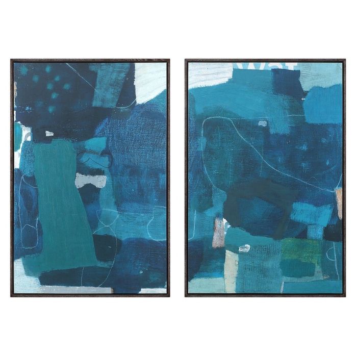 WAIT UNTIL DUSK FRAMED CANVAS DIPTYCH  50W X  74H