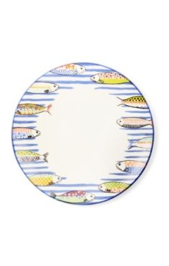 GO FISH DINNER PLATES