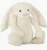LG BASHFUL CREAM BUNNY