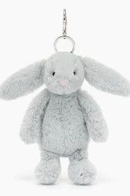 BASHFUL SILVER BUNNY BAG CHARM