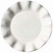 SIGNATURE RUFFLE ROUND WHT SALAD PLATES - Juliana Registry