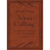 JESUS CALLING BROWN LEATHERSOFT W/SCRIP - Juliana Registry