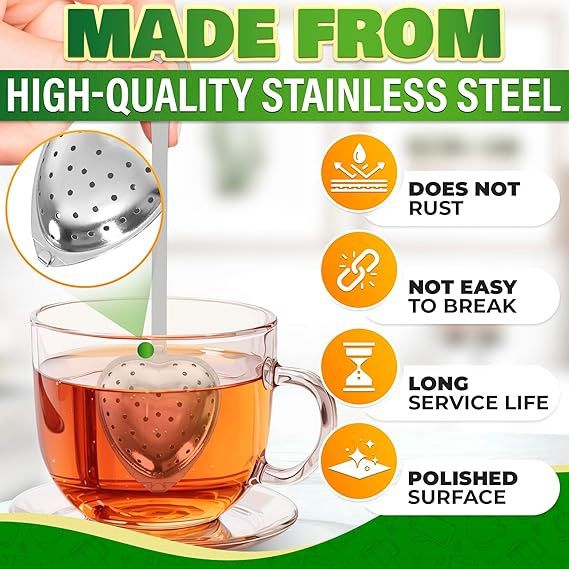 Heart Stainless Steel Infuser