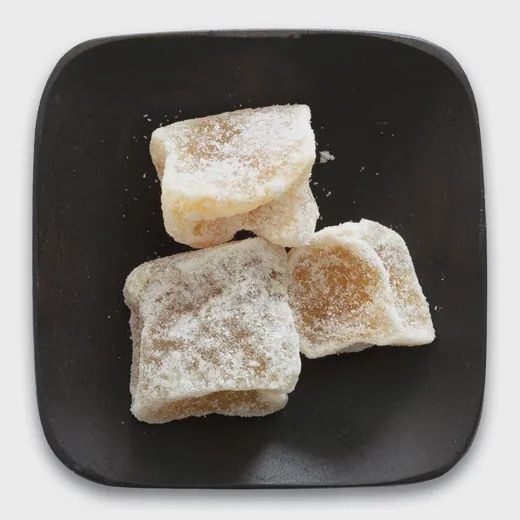 Ginger crystallized, cube