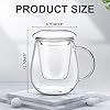 Glass Teacup With Infuser 17.6 oz