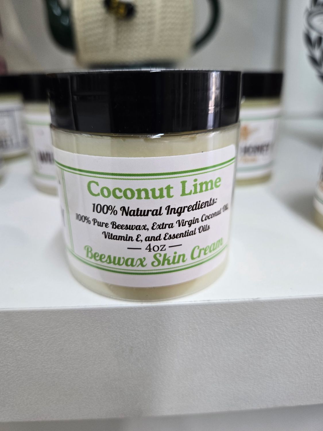 Skin Cream Coconut Lime
