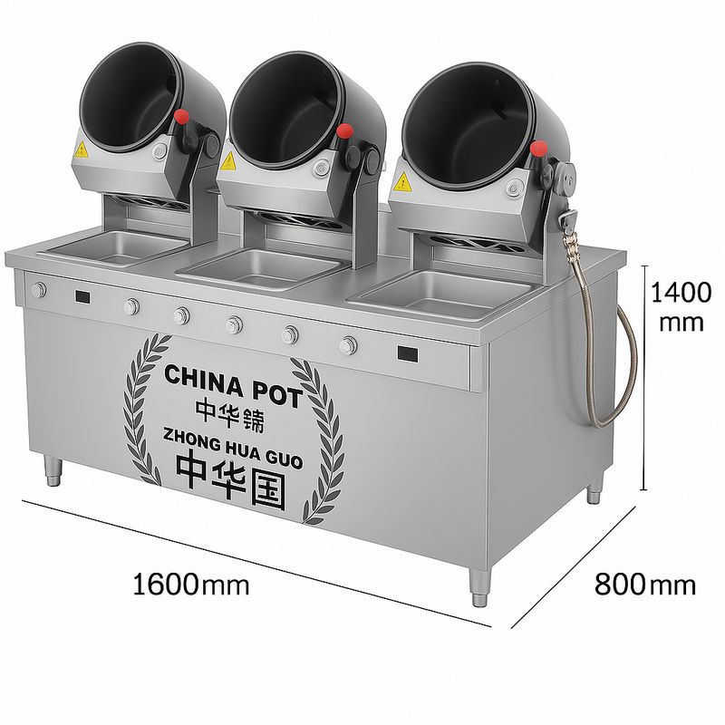 3D CHINA POT ZHONG HUA GUO