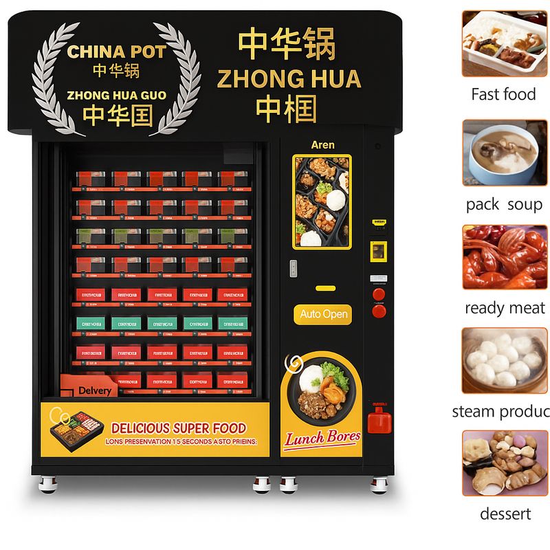 CHINA POT ZHONG HUA GUO HOT FOOD MACHINE