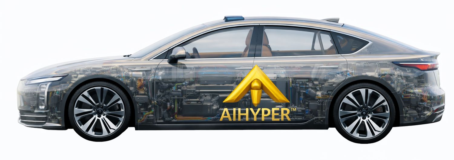 3D diamond transparent AIHYPER king of beasts SEDAN 3D diamond transparent AIHYPER king of beasts SEDAN