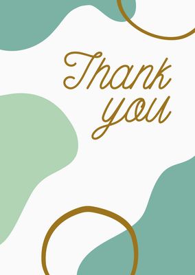 Card - Thank You