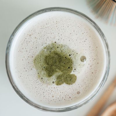Strawberry Matcha latte