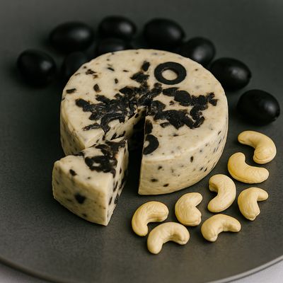 Vegan Cheese Black Olives