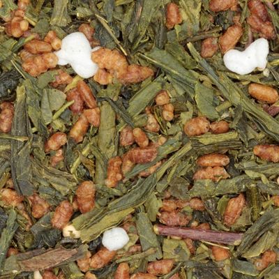 Organic Toasted Rice Green Tea (Gen Mai Cha)