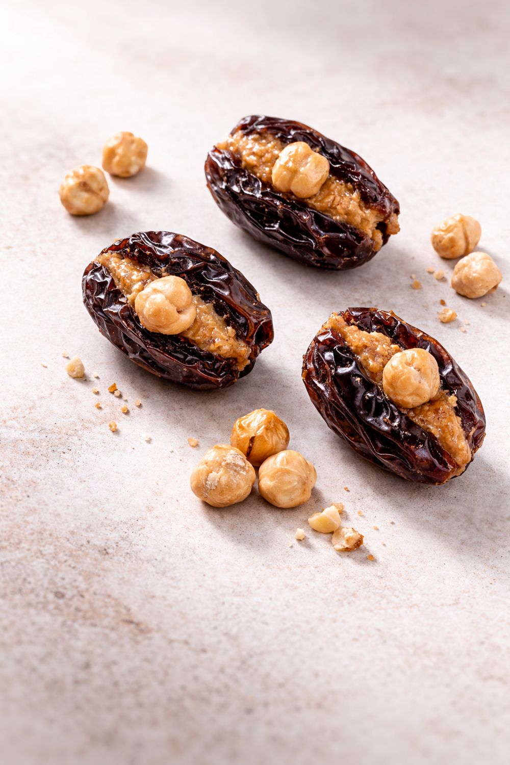 Stuffed Date with Hazelnut