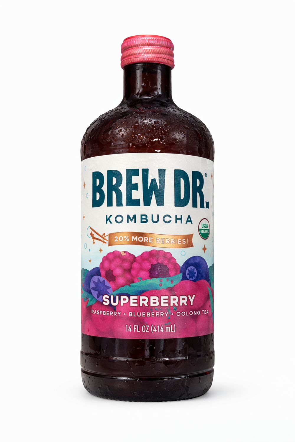 Brew Dr. Kombucha - Superberry Brew Dr. Kombucha - Superberry