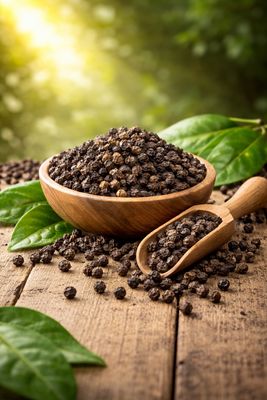 Organic Black Peppercorns (50g)