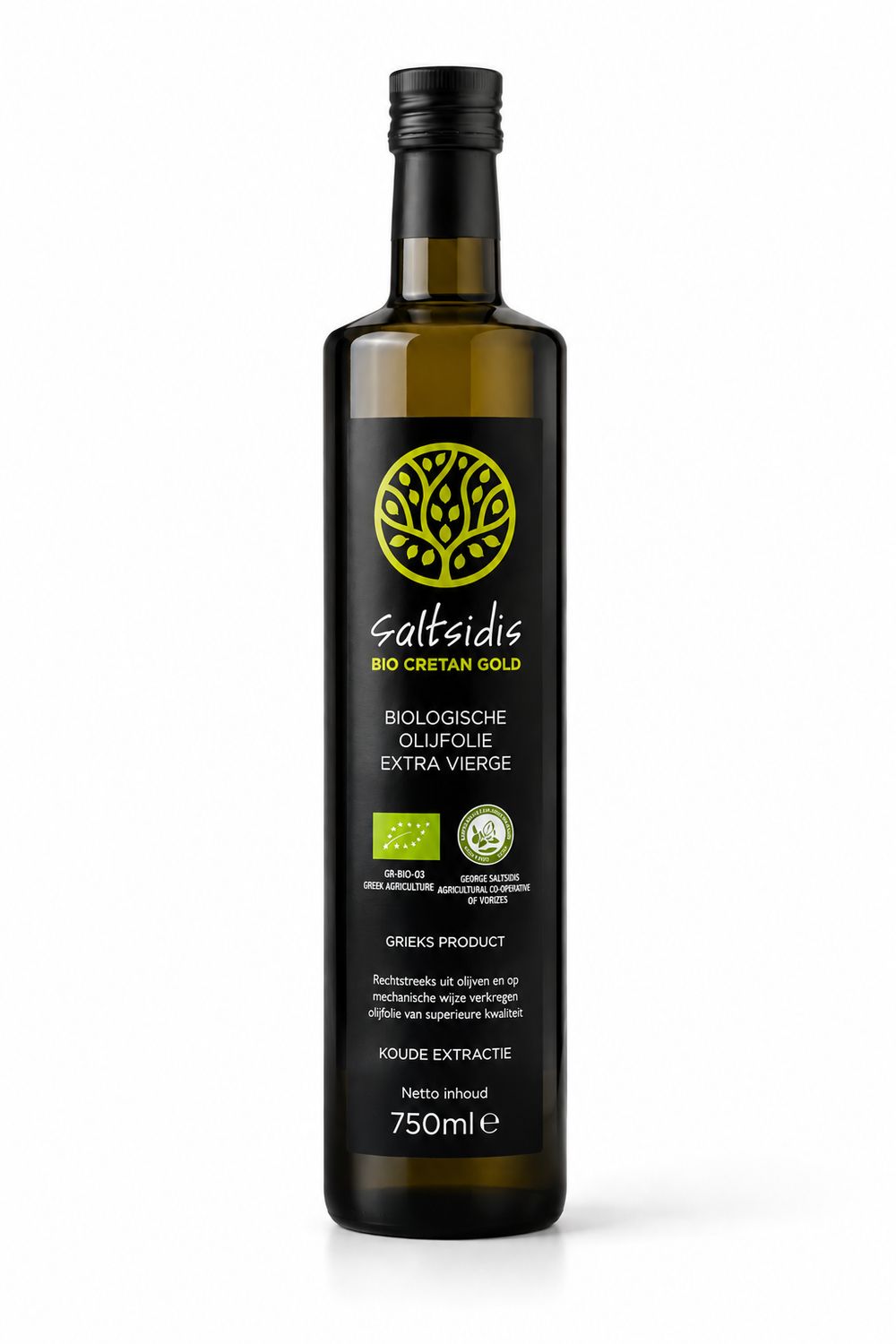Organic Extra Virgin Olive Oil - Greece (750ml)
