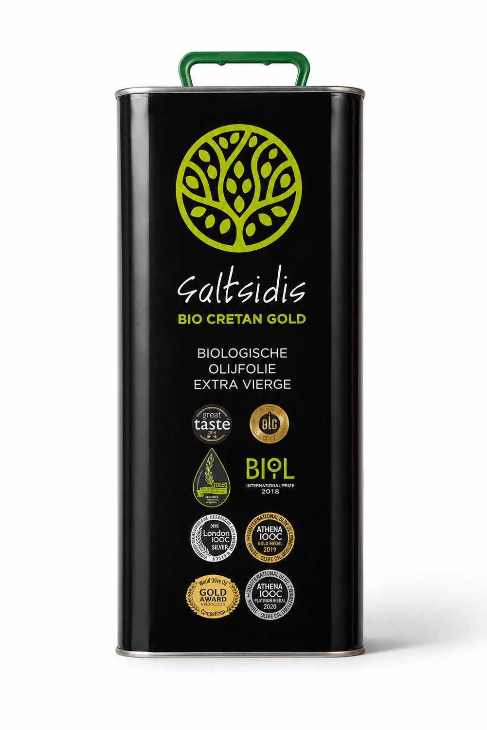 Organic Extra Virgin Olive Oil - Greece (5L)