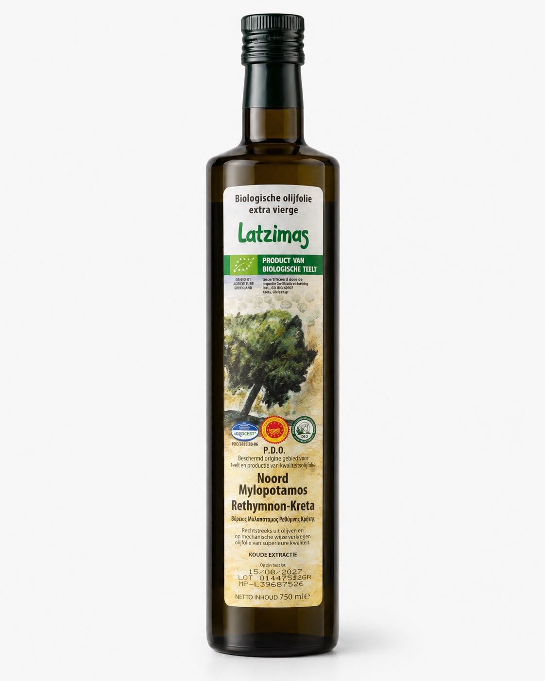 Latzimas Organic Olive Oil Extra Virgin