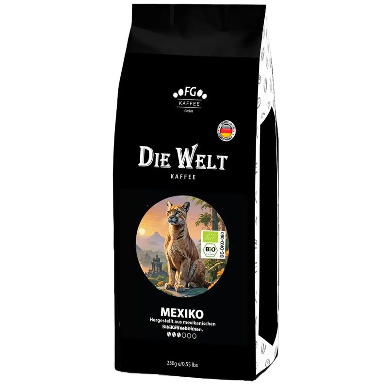 Die Welt Kaffee Bio Mexiko SHG Kaffeebohnen 250g Die Welt Kaffee Bio Mexiko SHG Kaffeebohnen 250g