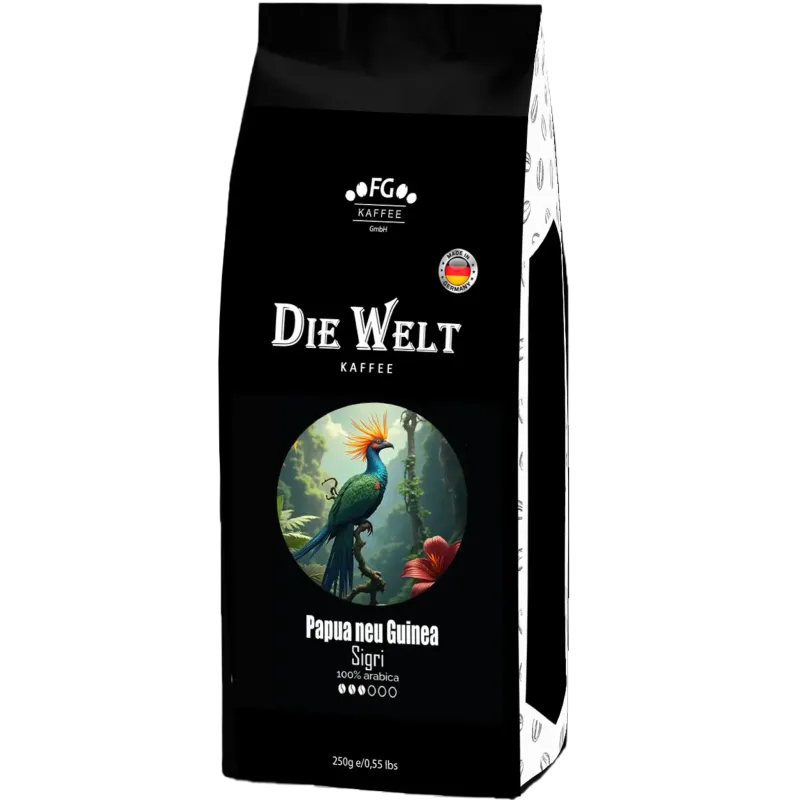 Die Welt Kaffee Papua neu Guinea Sigri A Kaffeebohnen 250 g Die Welt Kaffee Papua neu Guinea Sigri A Kaffeebohnen 250 g
