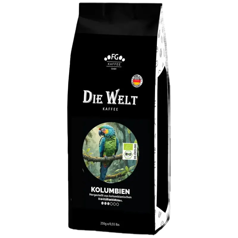 Die Welt Kaffee Bio Kolumbien Excelso Kaffeebohnen 250g Die Welt Kaffee Bio Kolumbien Excelso Kaffeebohnen 250g