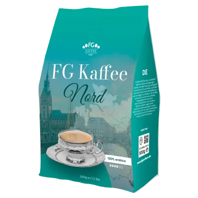FG Kaffee NORD Kaffeebohnen 100% Arabica 500g FG Kaffee NORD Kaffeebohnen 100% Arabica 500g