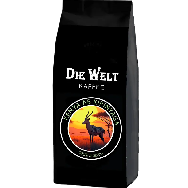 Die Welt Kaffee Kenia Kirinyaga Kaffeebohnen 1000g Die Welt Kaffee Kenia Kirinyaga Kaffeebohnen 1000g
