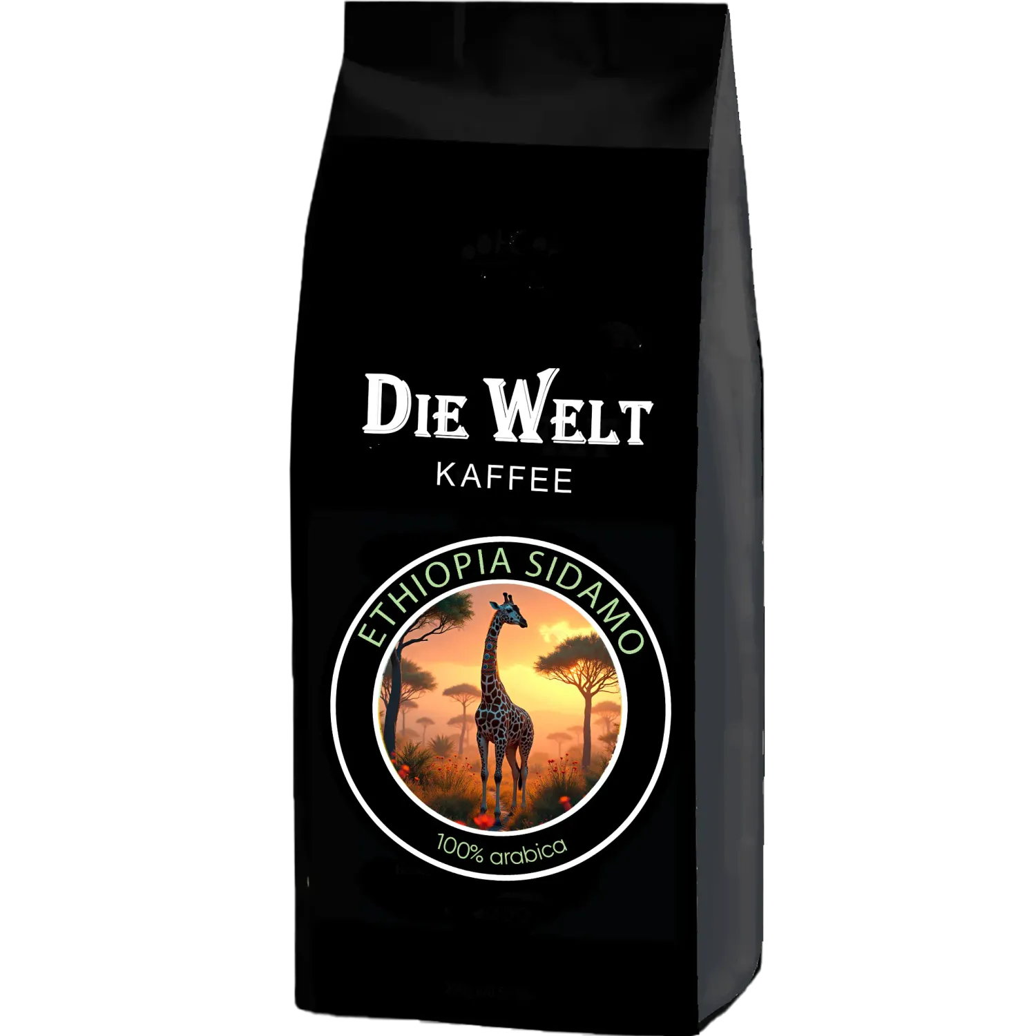 Die Welt Kaffee Ethiopia Sidamo Kaffeebohnen 1000g