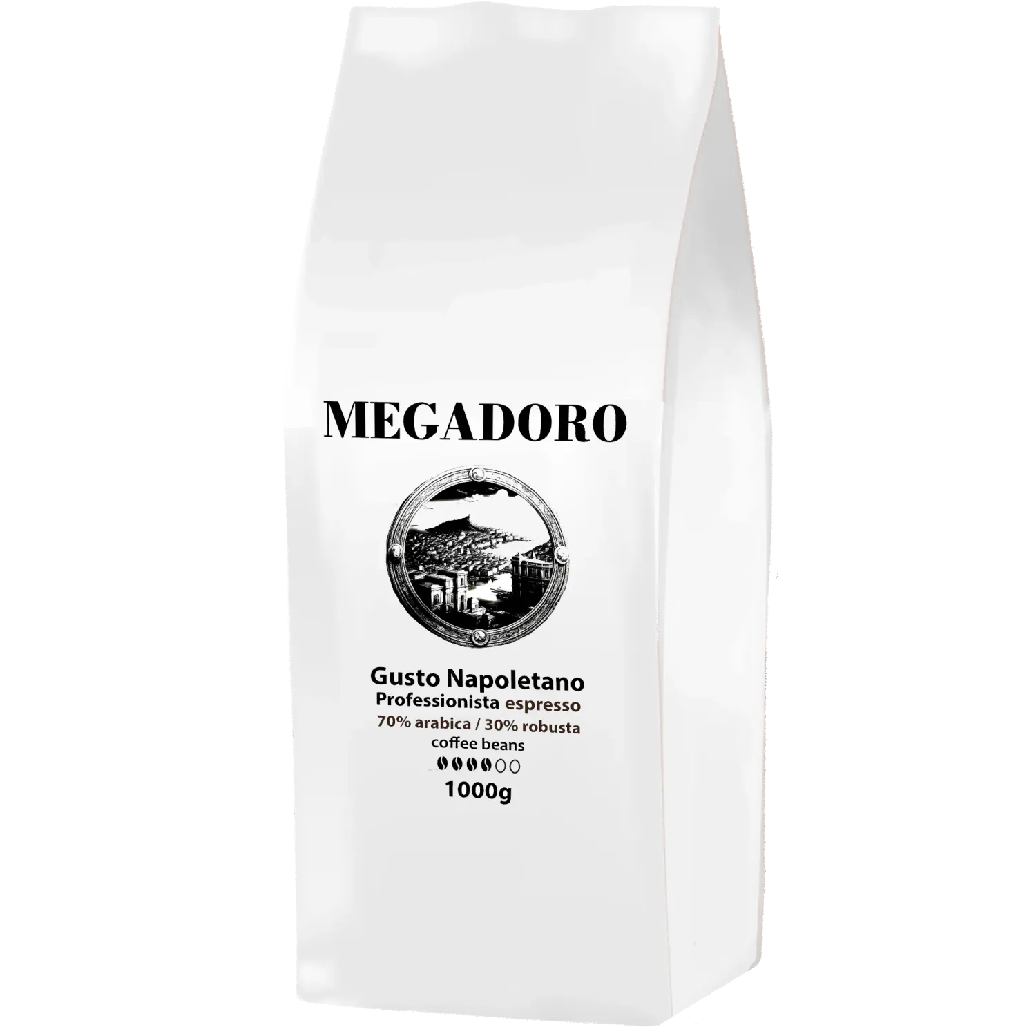 Megadoro PRO Gusto Napolitano Coffee beans 1000g Megadoro PRO Gusto Napolitano Coffee beans 1000g