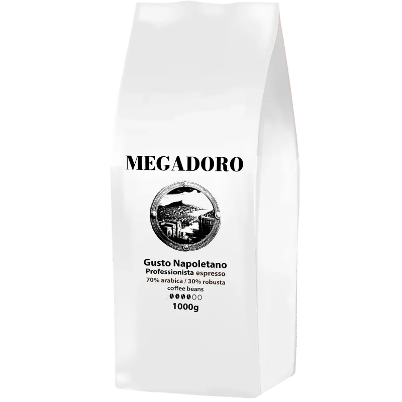 Megadoro PRO Gusto Napolitano Coffee beans 1000g