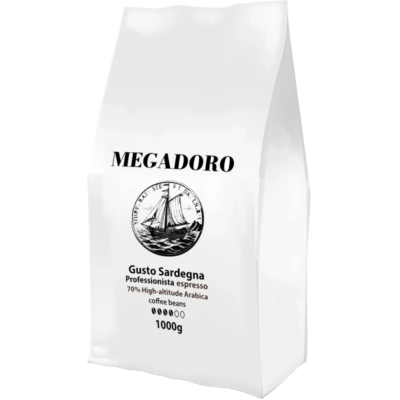 Megadoro PRO Gusto Sardegna Kaffeebohnen 1000g