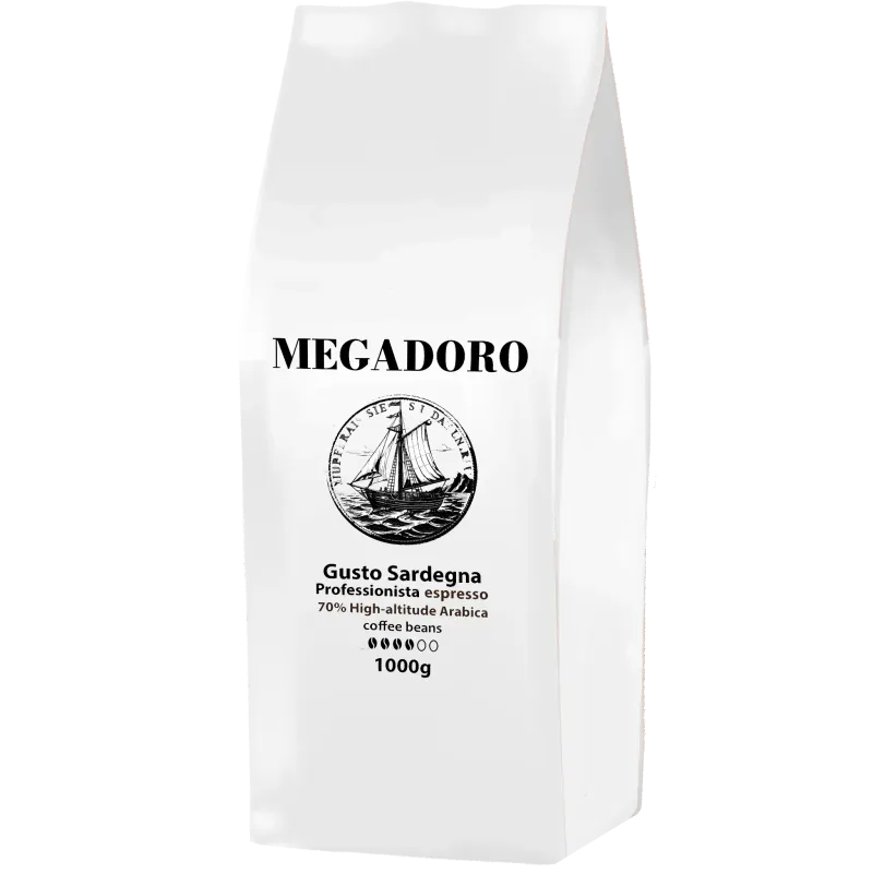 Megadoro PRO Gusto Sardegna Coffee beans 1000g