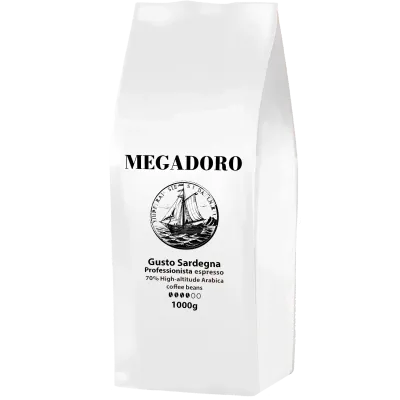 Megadoro PRO Gusto Sardegna Coffee beans 1000g Megadoro PRO Gusto Sardegna Coffee beans 1000g