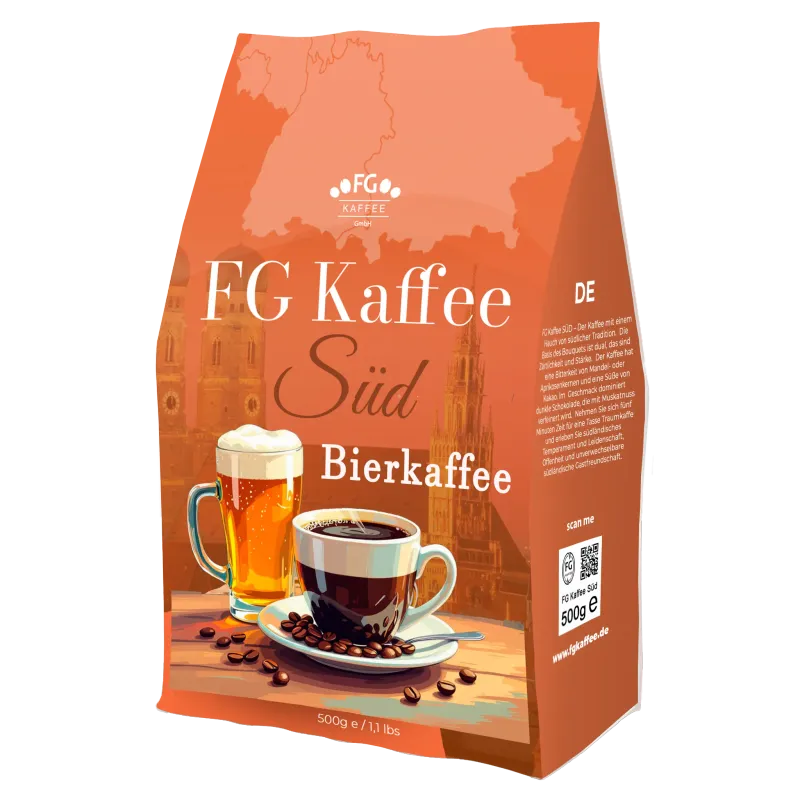 FG Kaffee SÜD Bierkaffee Kaffeebohnen 500g