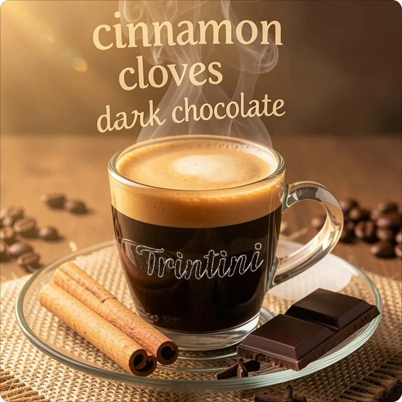 Trintini Set Espresso und Crema Gusto Italiana  Coffee beans 2x1000g