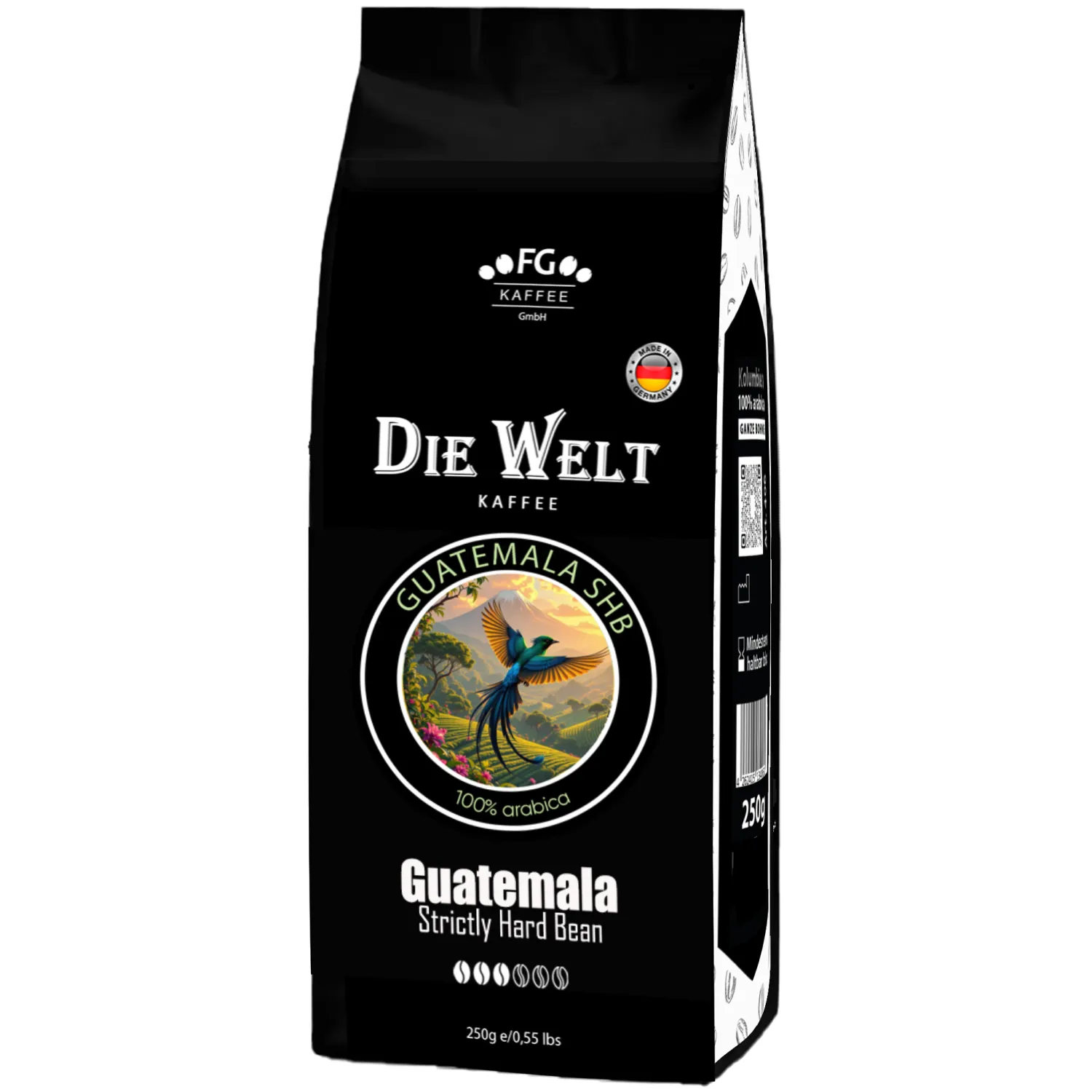 Die Welt Kaffee Guatemala SHB Kaffeebohnen 250g
