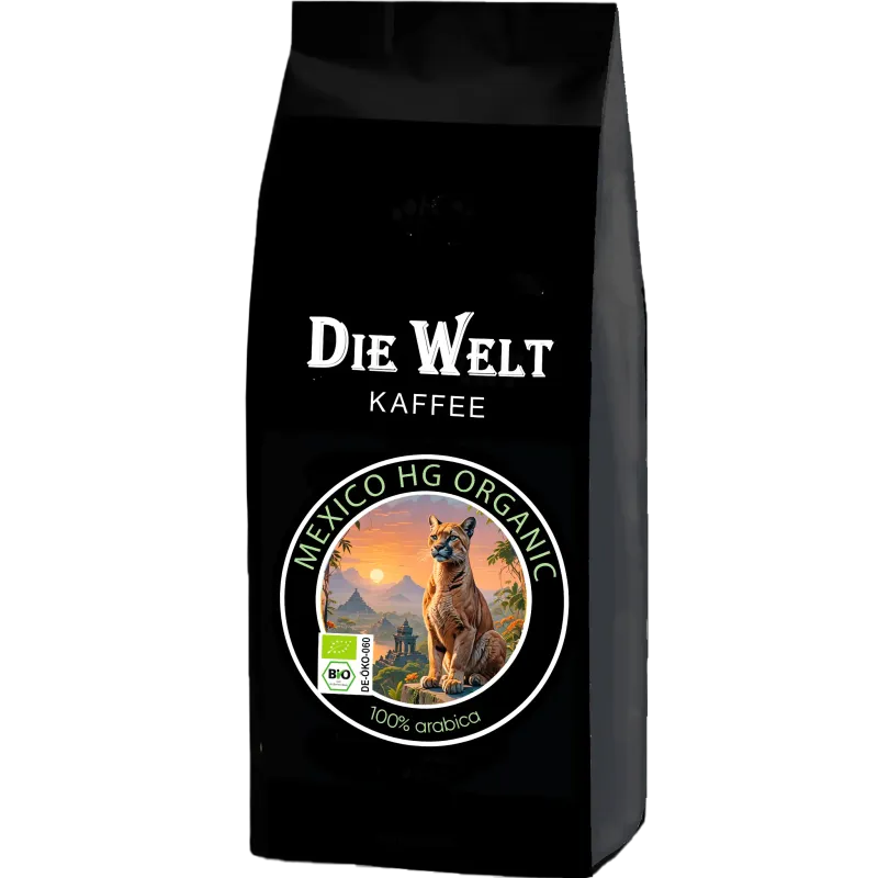 Die Welt Kaffee Mexiko HG Bio Kaffeebohnen 1000g