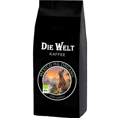 Die Welt Kaffee Mexiko HG Bio Kaffeebohnen 1000g