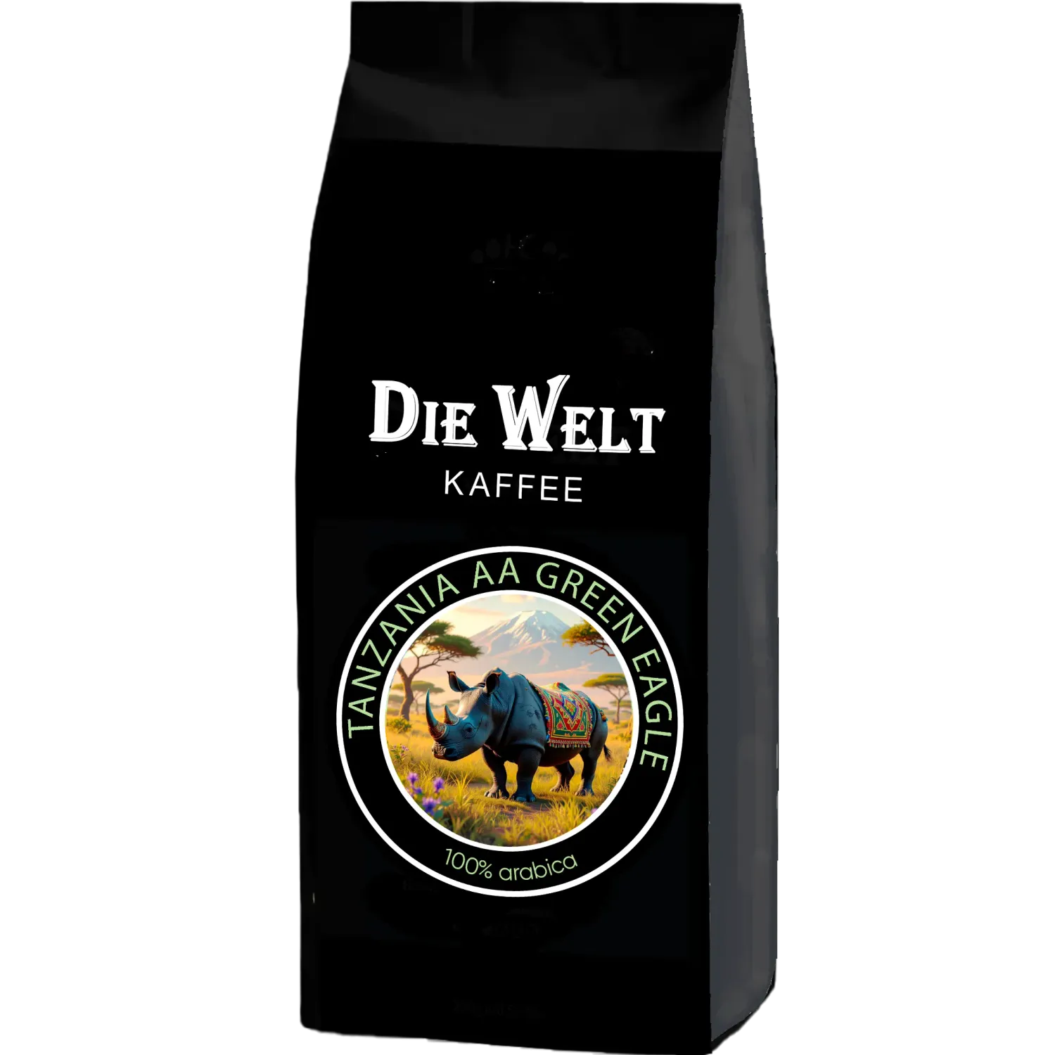 Die Welt Kaffee Tanzania AA Green Eagle Kaffeebohnen 1000g