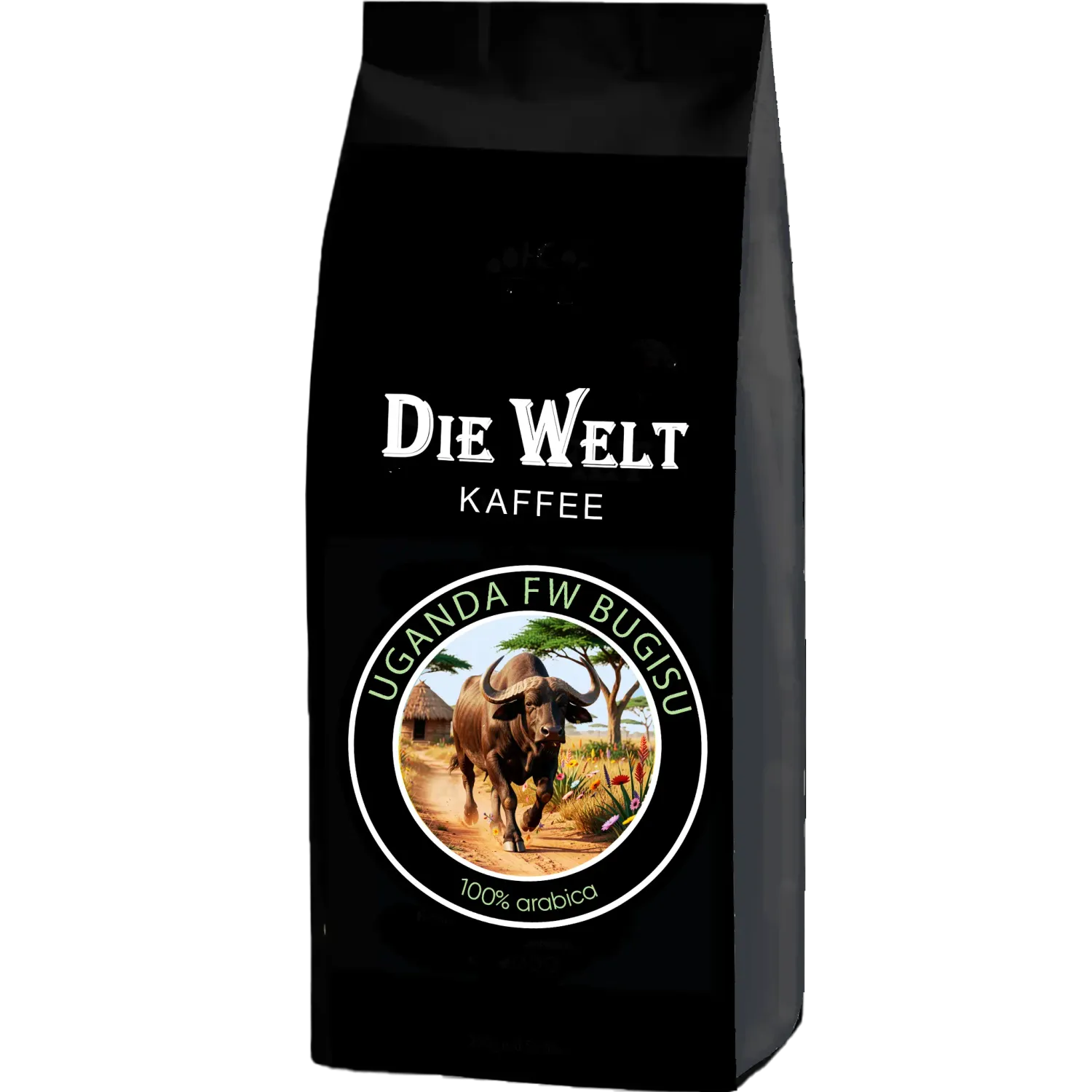 Die Welt Kaffee Uganda FW Bugisu Kaffeebohnen 1000g