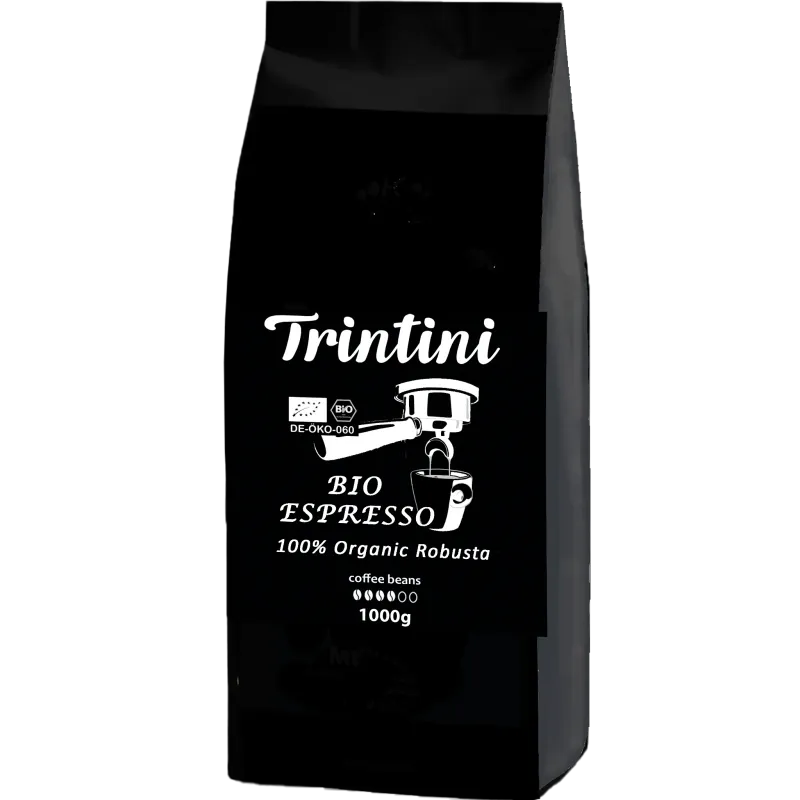 Trintini Organic Espresso Coffee beans 1000g